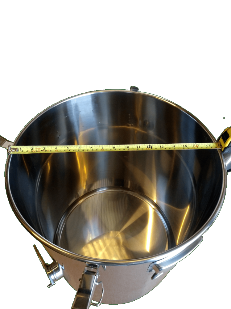 Honey Settling Tank (100kg) with Stainless Steel Honey Gate