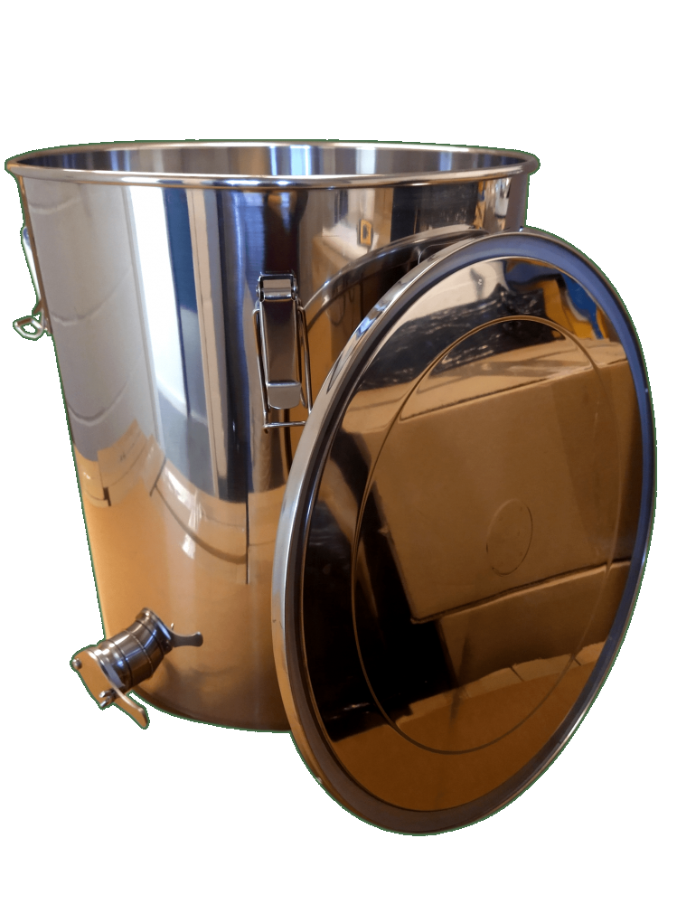 Honey Settling Tank (100kg) with Stainless Steel Honey Gate