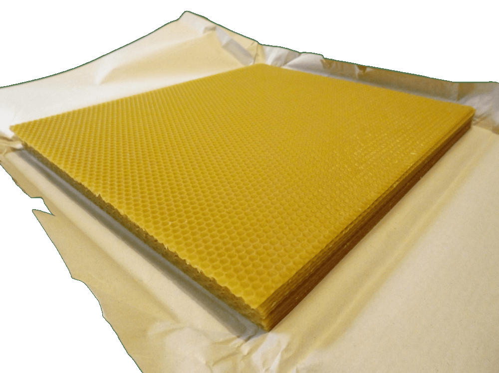 Unwired 14x12'' Beeswax Foundation - 10 sheets