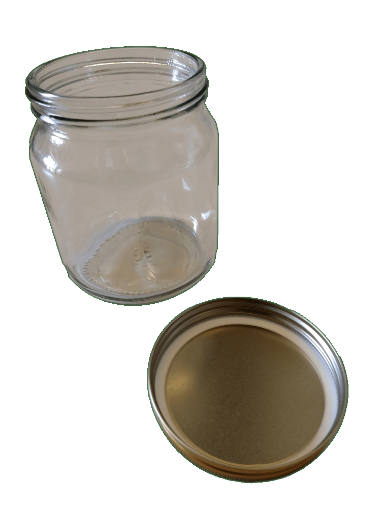 1Lb Glass Round Honey Jar - Pack of 24
