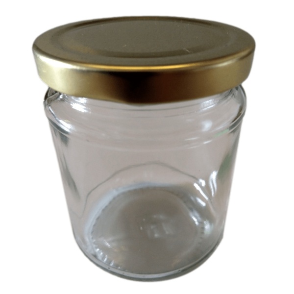 300ml (12oz - 340g) Glass Round Honey Jar - Pack of 28