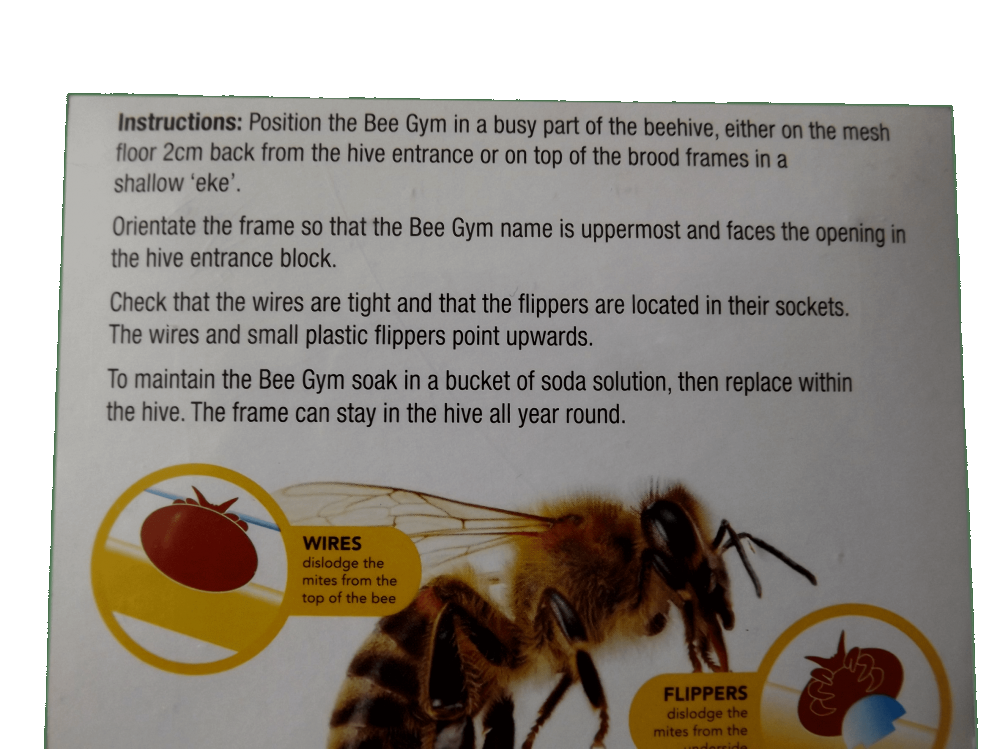 Bee Gym - Varroa control