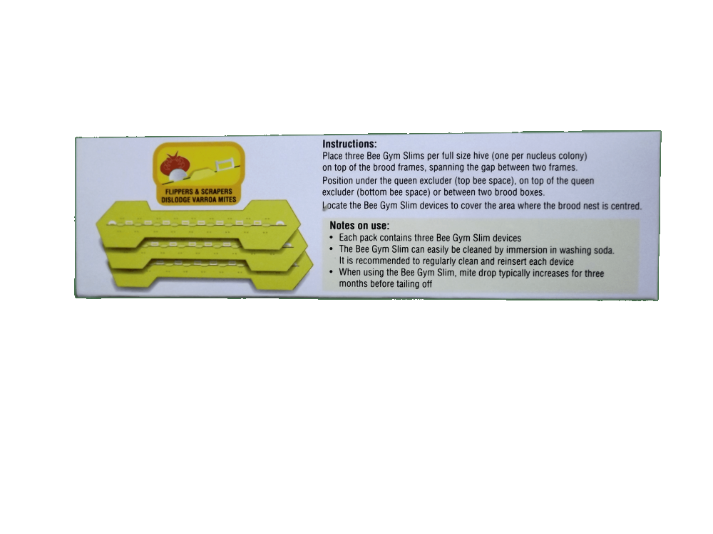 Bee Gym Slim - 3 Pack - Varroa control