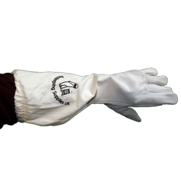 BKSUK - Long Sleeve Cotton and Leather Gloves