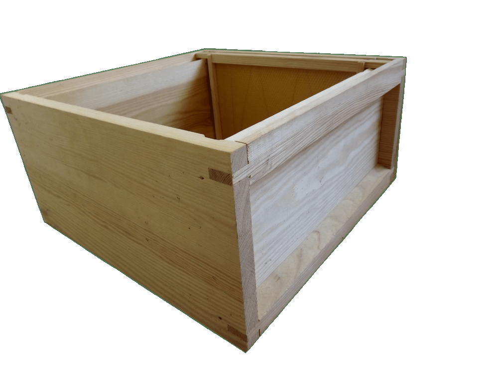 Brood Box for a National Beehive - Pine