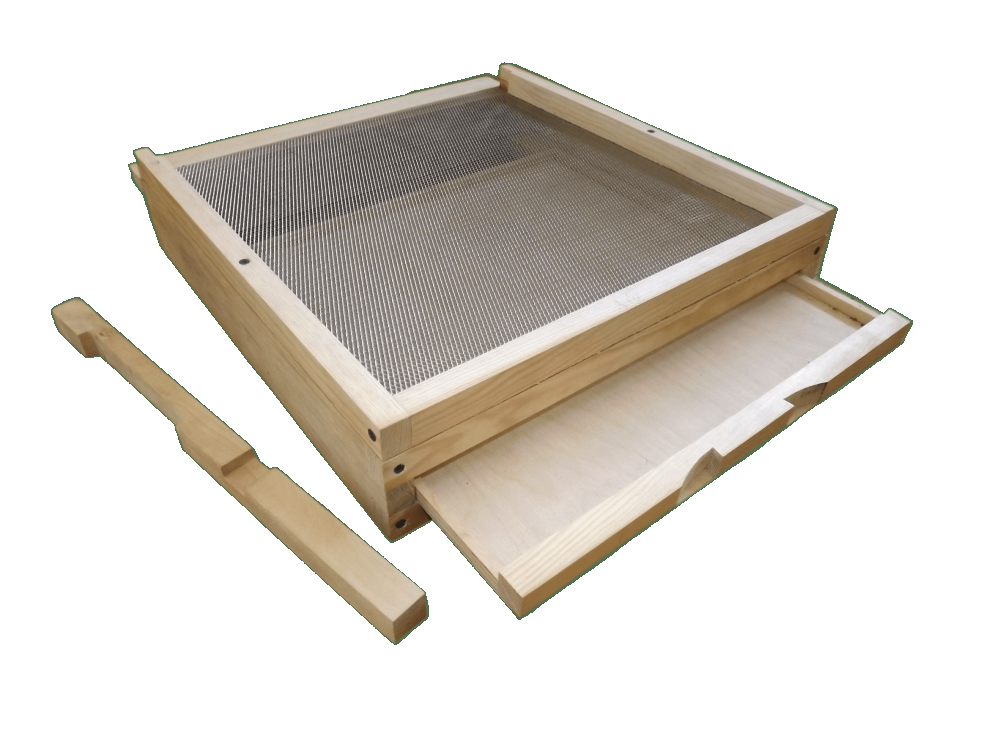 Open Mesh Floor (Assembled) for a National Beehive - Pine