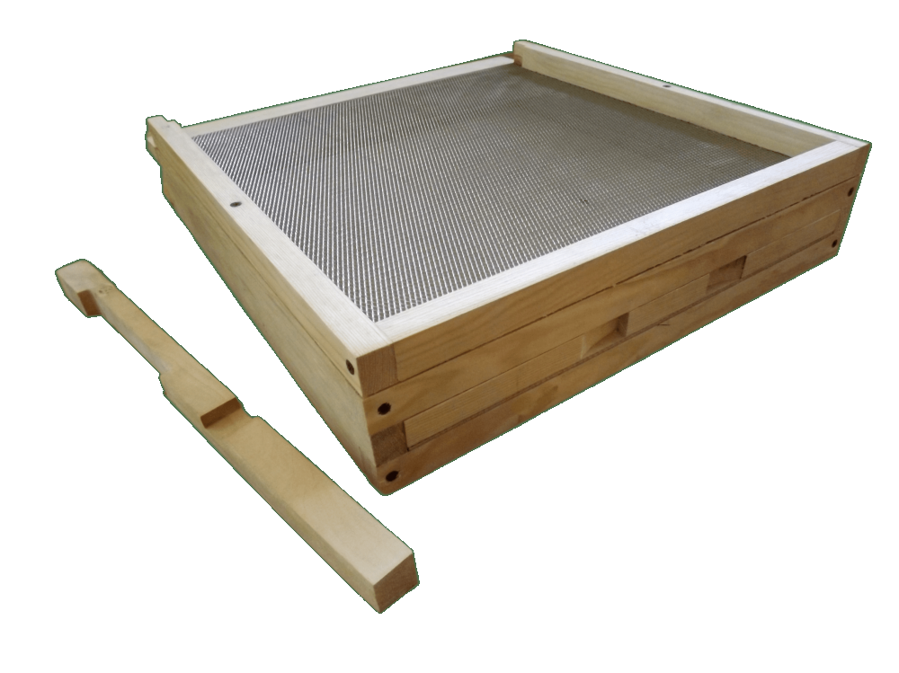 Open Mesh Floor (Assembled) for a National Beehive - Pine