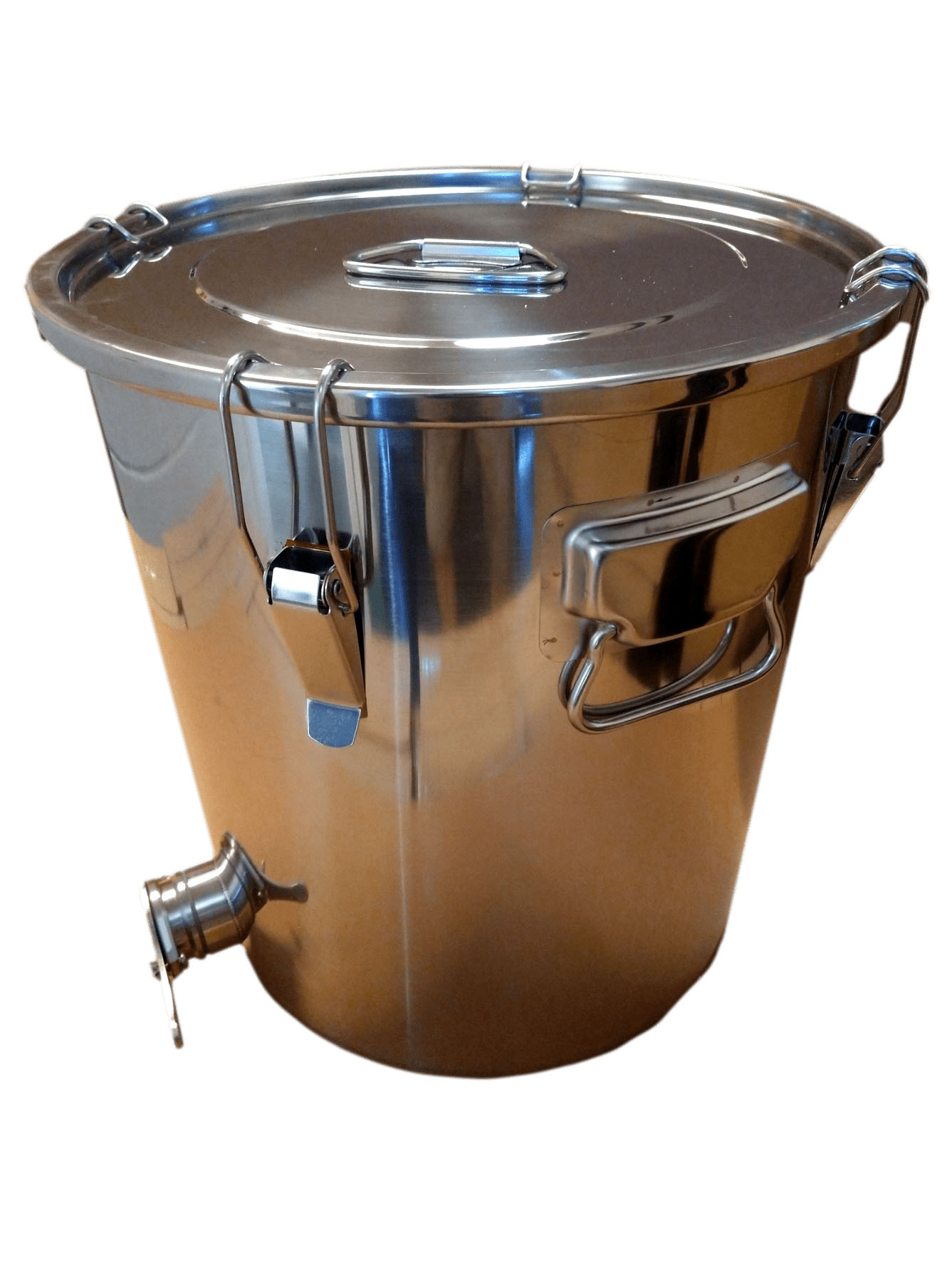Honey Settling Tank (50kg) Stainless Steel W.O. and Gate