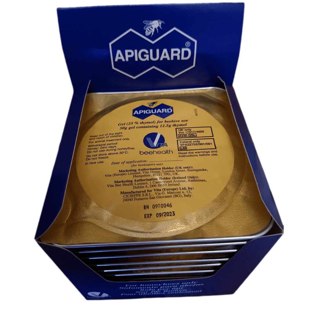 Apiguard Varroa Control - By Vita - Pack of 10 Trays - Exp. Sept 2026