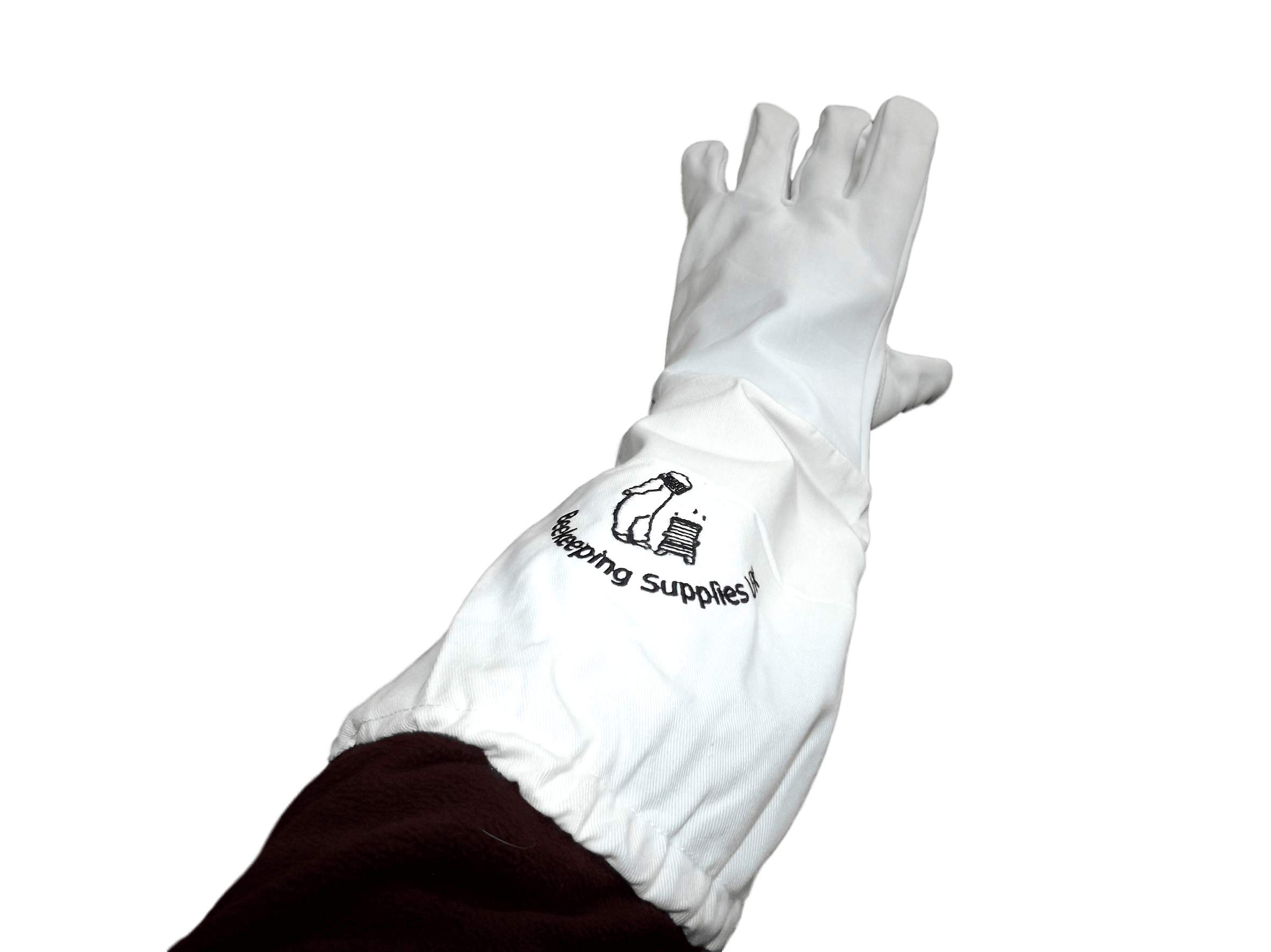 BKSUK - Long Sleeve Cotton and Leather Gloves