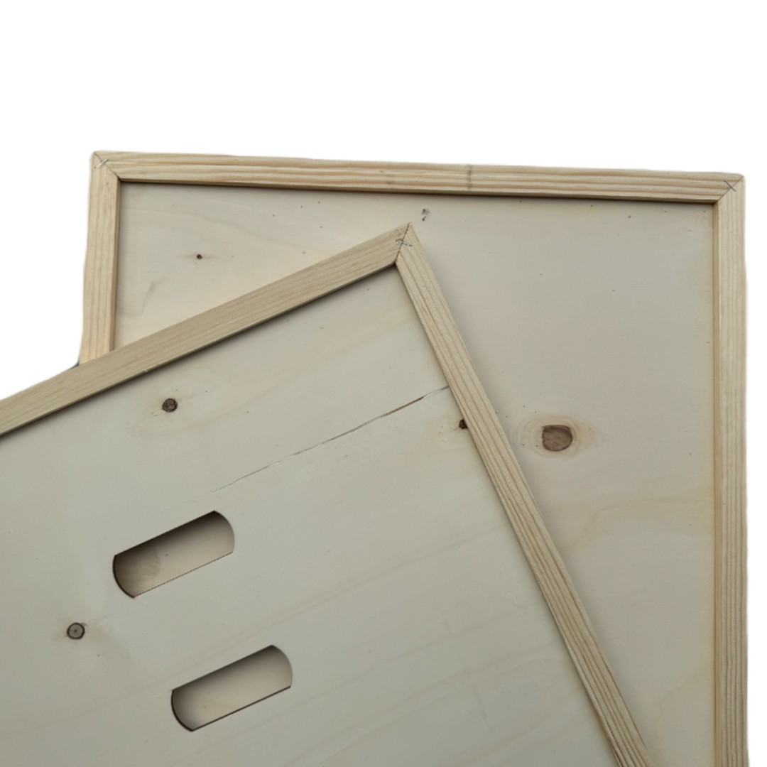 Grade 2 - Crown Board for National Wooden Hive (46cm x 46cm)