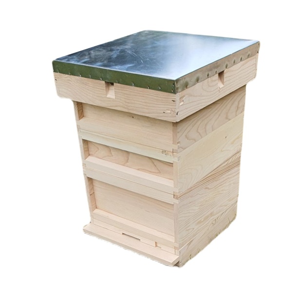 Grade 2/3 - Pine National Beehive with 2 Supers